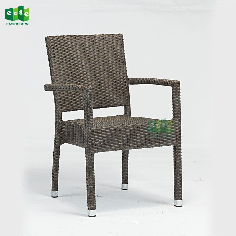 find new design stackable uv proof plastic rattan garden chair